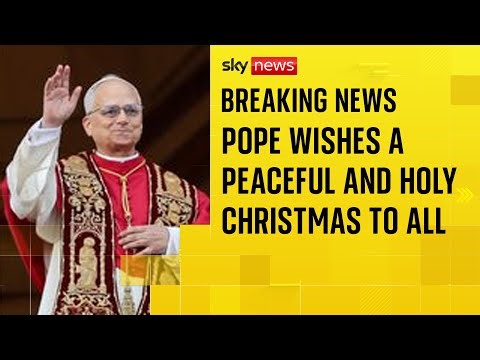 Pope Leo addresses crowds in Vatican City