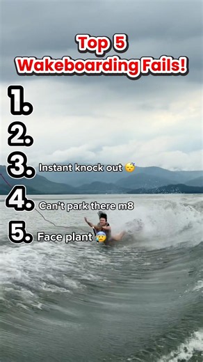5 Worst Wakeboarding Fails!