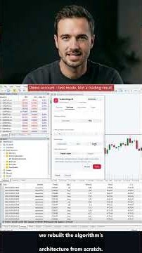 1 Chart Runs ALL Pairs? 🤯 We Rebuilt Our AI Scalping EA #shorts