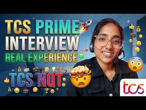 😳TCS NQT Prime Interview Experience 😄😄🎉🎉|TCS NQT 2026|TCS Prime .