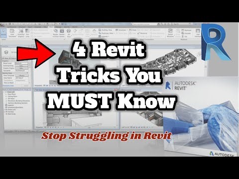 Revit Tips and tricks tutorial for Beginners || Master Revit faster!