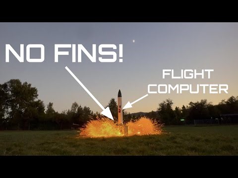 How I Built a Thrust Vector Controlled Rocket in High School