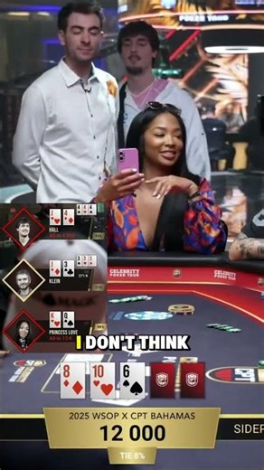 Will Bryce Hall Survive All In #BryceHall #CelebrityPoker #PokerHighlights #CPT2025