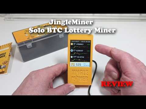 JingleMiner Solo BTC Lottery Monitor REVIEW