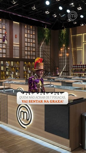 Alô, alô, MasterChef! 📣💥 Agora é a vez do chef Fogaça… Você consegue achar os sete? #MasterChefBr