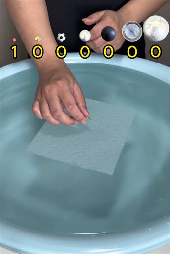 Floating Objects Experiment with Paper