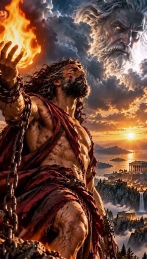 PROMETHEUS — THE TITAN WHO STOLE FIRE 🔥