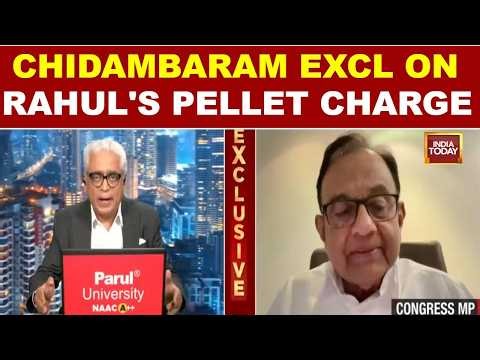 P Chidambaram Exclusive On Rahul Gandhi's Pellet Gun Charge Against Amit Shah, Delhi Student Protest