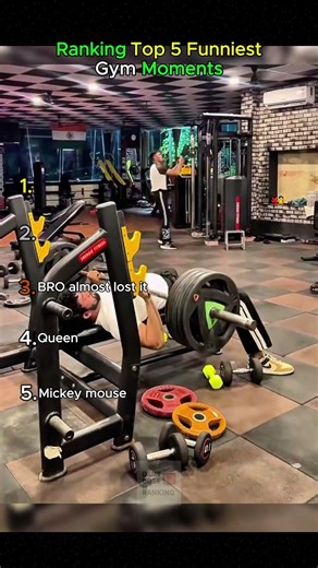 Ranking Top 5 Funniest Gym Moments