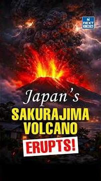 Sakurajima Volcano Eruption Explained | Stratovolcano for UPSC | NEXT IAS