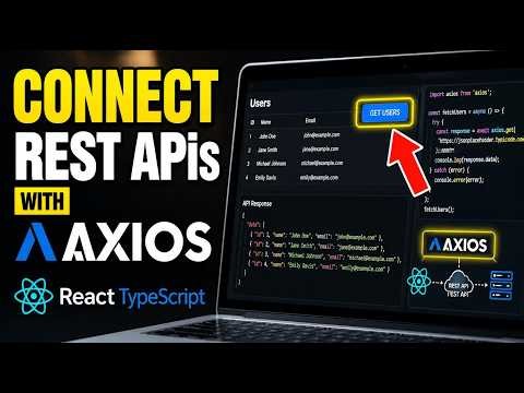 How to connect REST APIs using Axios with React TypeScript - Beginner Guide