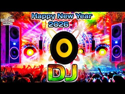 Happy New Year Song Party DJ Song 2026 | Happy New Year Song Dj Competition Jbl Sound Dj Gana 2026