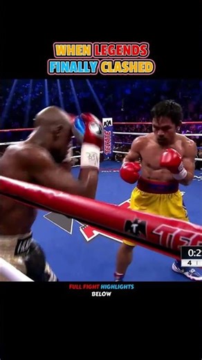 Manny Pacquiao VS. Mayweather | THE FIGHT EVERYONE WANTED #boxing #sports #combat