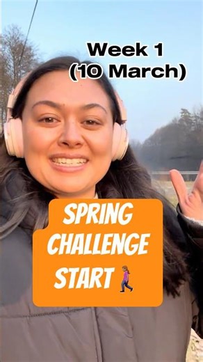 Spring Challenge Start #dailywalks #fitnessjourney