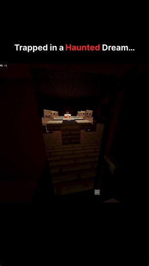 Trapped in a haunted dream in minecraft bedrock...