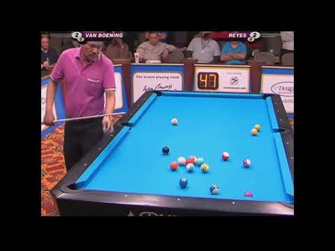 One Pocket Game Efren Bata Reyes vs Shane Van Boening