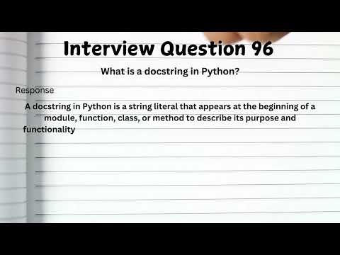 TOP 50+ Python Interview Questions & Answers | Freshers & Experienced Candidates | Crack Interviews