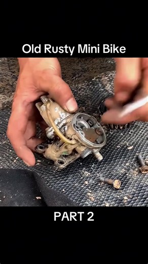 Full Restoration of an Old Rusty Mini Bike - Part 2