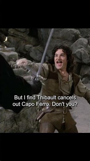 Inigo Montoya's Respectful Duel|The Princess Bride|#IconicScene #80sMovies #Fantasy