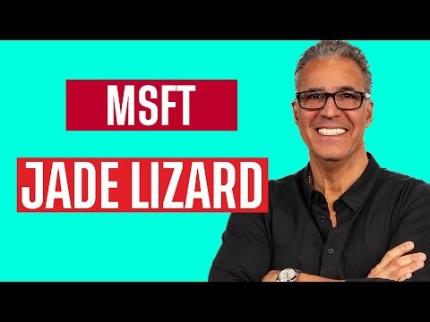 Jade Lizard in MSFT | Option Trades Today