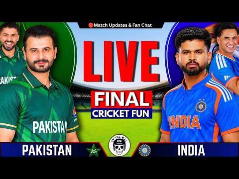 🔴Live: PAKISTAN vs INDIA, T20 Final | PAK vs IND Live Score & Commentary | Live Cricket Match Today