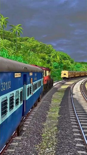 Two Trains On The Same Track 🔥 Trains Crash l Train Simulator Games #trainsimulator #traingame
