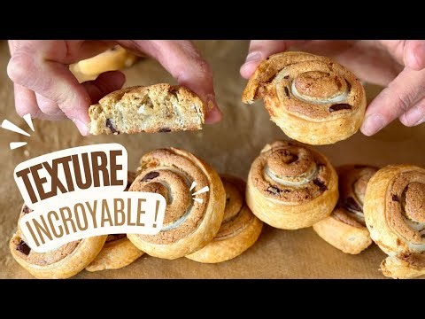 Ces cookies feuilletés vont vous retourner le cerveau 🤯 Fondants & croustillants