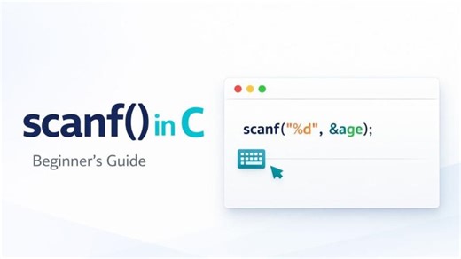 C scanf() Function Tutorial with Format Specifiers and Address-of Operator | Shafaat A. posted on the topic | LinkedIn