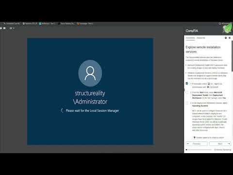16.2.6 Applied Live Lab Perform a Remote Network Installation CompTIA Testout