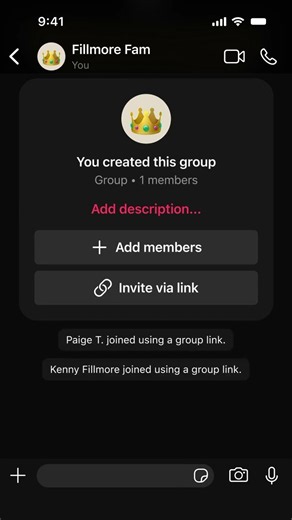 Send a Group Link by SMS | WhatsApp