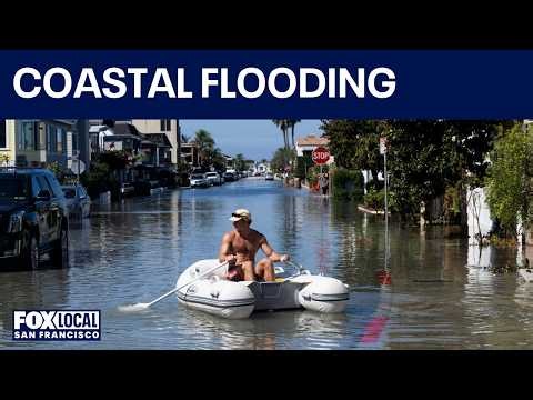 Flooding hits Southern California coastline | Tropical Storm Rachel