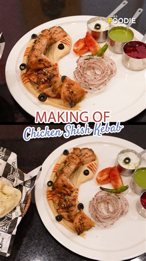 Making of Chicken Shish Kebab 🍢🔥 | A Middle Eastern Favourite!