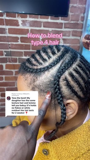 How to Blend Type 4 Hair: Edges Tutorial for Side Part Sew-In