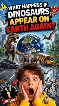 WHAT IF DINOSAUR APPEARED ON EARTH AGAIN?