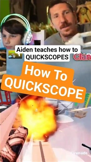 Aiden shows us how to quickscope in roblox rivals