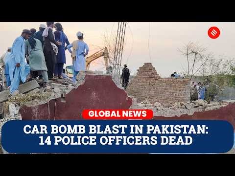 Pakistan Car Bomb Attack Kills 14 Police Officers, Several Others Feared Injured