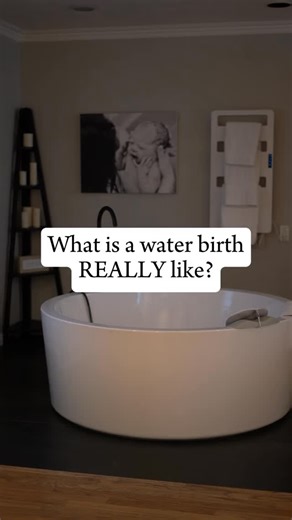 What is a water birth REALLY like? 🤍 Warm water. Calm lighting. Freedom to move. Water birth isn’t about being “brave” or “tough” — it’s about comfort, support, and trusting your body. Many moms choose water birth because it can: ✨ Ease contraction intensity ✨ Encourage relaxation ✨ Allow natural movement ✨ Create a gentle transition for baby Birth doesn’t have to feel rushed or clinical. It can be peaceful, empowering, and supported every step of the way. — #waterbirth #midwiferycare #naturalb