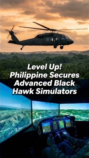 Level Up! Philippine Air Force Secures Advanced Black Hawk Simulators #PhilippineAirForce #BlackHawk
