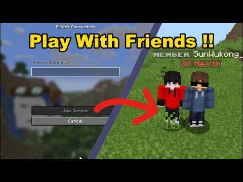 How to Play With Friends Without Creating Server !! || Minecraft || Vayam Gamerz