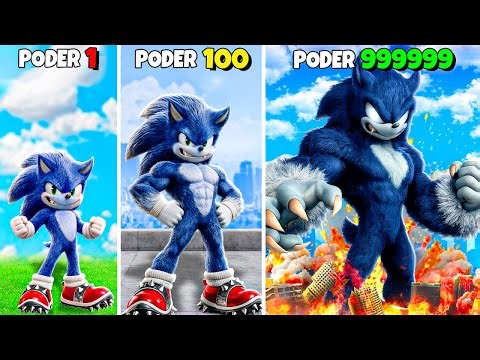 Mejorando a SONIC LOBO en GTA 5 !! (Sonic Movie mod)