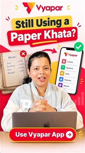 Still Using a Paper Khata? Here’s a Smarter Way | Vyapar