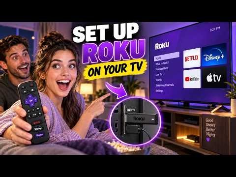 How to set up a Roku on your TV