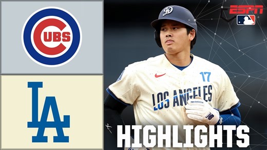 Chicago Cubs vs. Los Angeles Dodgers | Full Game Highlights | ESPN MLB
