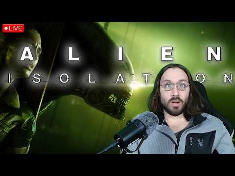 🔴 LIVE: Alien: Isolation First Playthrough | Terrifying Xenomorph Survival Horror