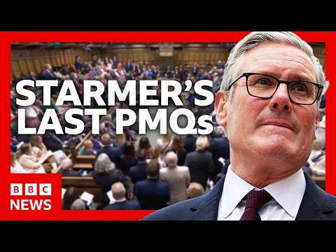 Watch MPs pay tribute to Ann Widdecombe at PMQs | BBC News