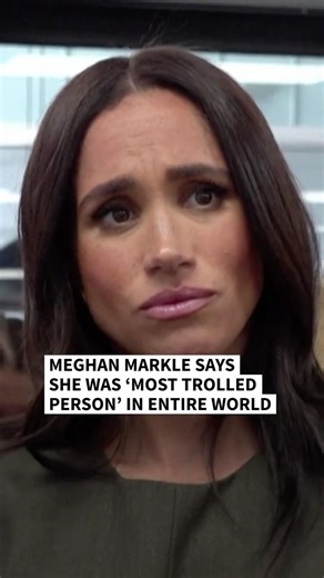 Meghan Markle says she was the ‘most trolled person in the entire world’ | AFP