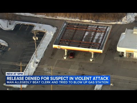 Man charged with attempted murder of Illinois gas station clerk after being denied job application