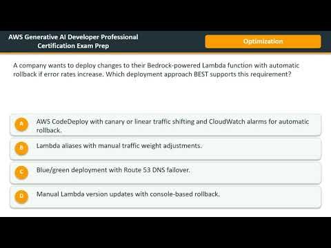 Set VII – AWS GenAI Developer Professional Exam Practice Questions (AIP-C01)