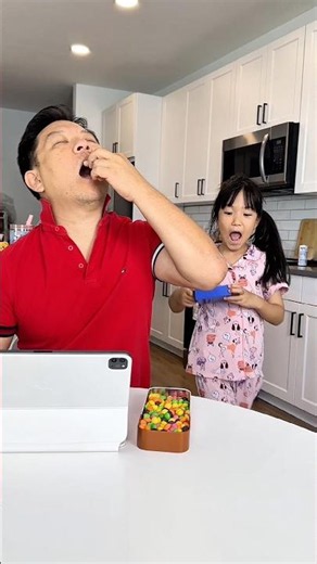 How to take candy from Dad 😂 LeoNata