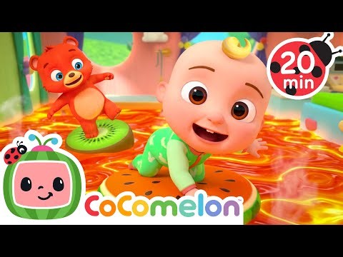 Floor is Lava! 🌋 Boba Bear & JJ | Kids Songs | CoComelon Animal Time